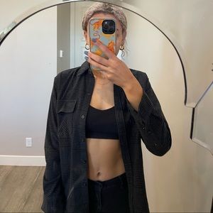 Abercrombie oversized flannel